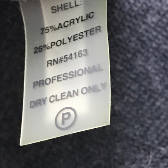 Calvin Klein Size Small Zippered Cowl Neck Rib Knit Sweater Dress Modest - Picture 7 of 8